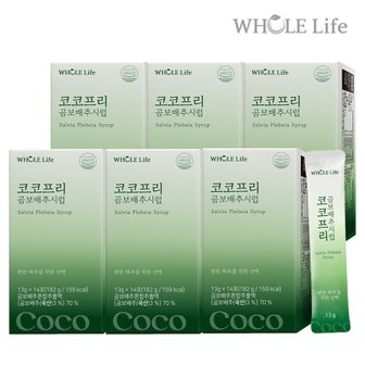 홀라이프 코코프리 곰보배추시럽 14포 x 6박스