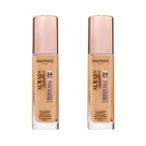 부르조아 올웨이즈 패블러스 롱래스팅 파운데이션 SPF 20 2팩 shade 410 Golden Beige 30 ml