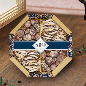 名品 한지함 표고버섯 선물세트 1호 500g [표고버섯+표고슬라이스]