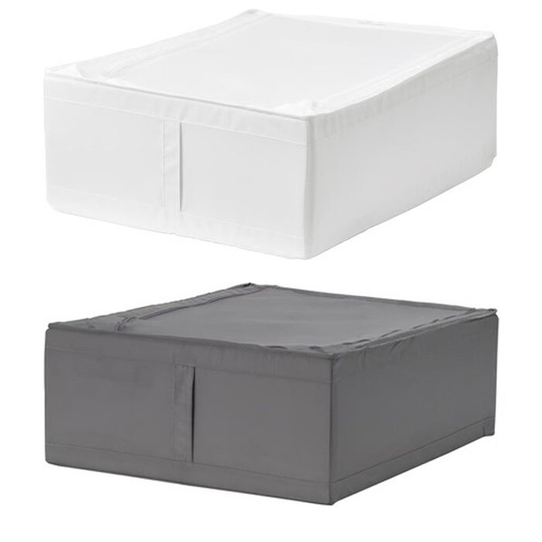 SKUBB 스쿠브 수납박스 소형 43x53x19cm 패브릭박스 침대밑수납함 의류정리함 보관함