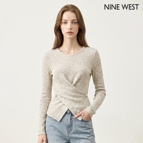 랩 디테일 슬림핏 니트 (NIDCNT009)