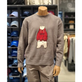 지프 24 F/W (공용) 베어 JEEP 라운드니트