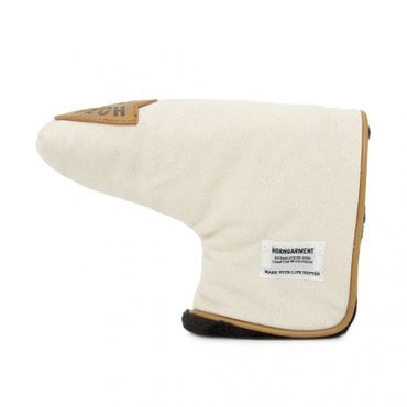혼가먼트 골프 블레이드 퍼터 헤드커버 HCS 3A SH09 OFFWHITE
