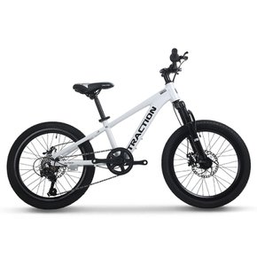 트랙션 M720 MTB 7단 20인치 초등학생 주니어 알루미늄 어린이 중학생 자전거 화이트