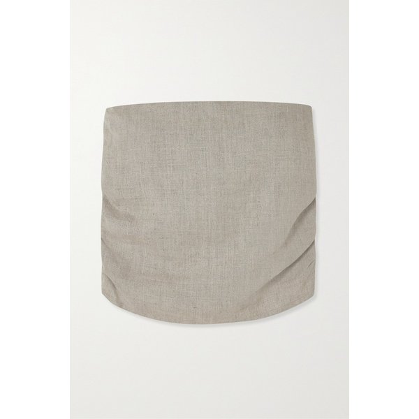 페이스풀 넷 서스테인 프라이야 스트랩리스 셔링 리넨 탑 뉴트럴 1647597333061933