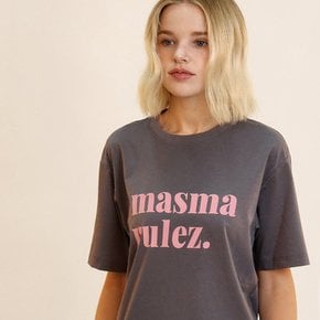 MSMRZ cool cotton T-shirt_Dark gray