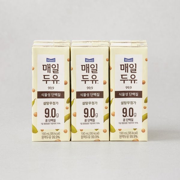 매일두유 99.9 190ML 6입