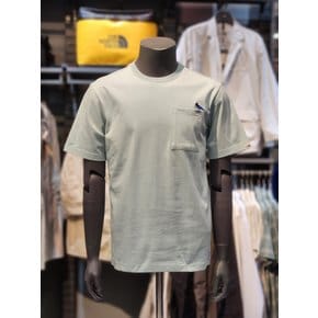 [부산점] 남여공용 원 어스 포켓 반팔 라운드 티 ONE EARTH POCKET S/S R/TEE(NT7UP07L)