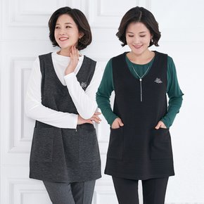 엄마옷 브이컷핫픽스조끼 11SDF5120 중년여성/50대/60대/70대/빅사이즈/할머니옷