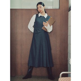 에잇세컨즈 민소매 허리끈 원피스  애쉬 (114971AY14)