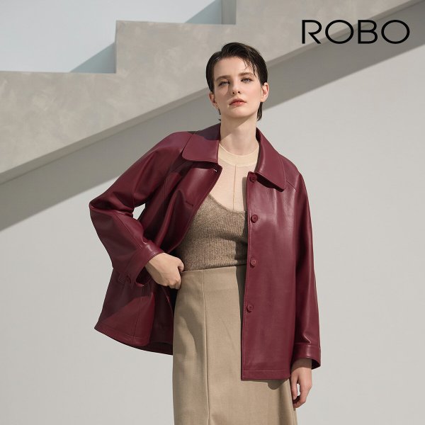 [199,000원 초특가]로보 램스킨 케이프 하프코트