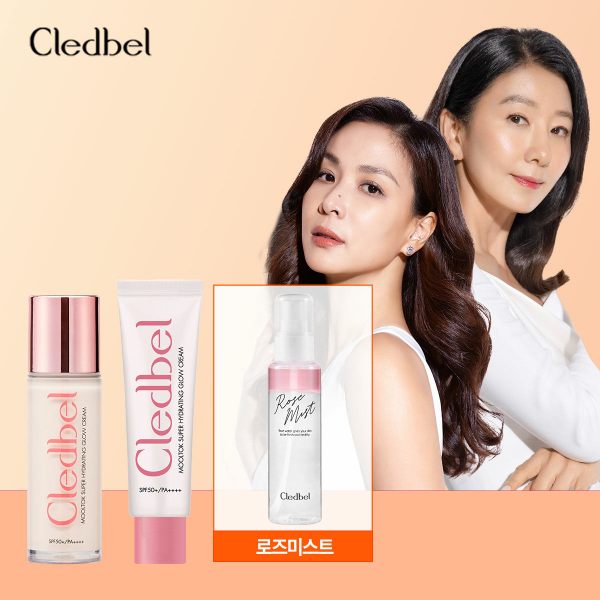 끌레드벨 최신상 물톡 슈퍼 하이드레이팅 글로우 크림 2개용량 (물봉+튜브 타입 각1개)