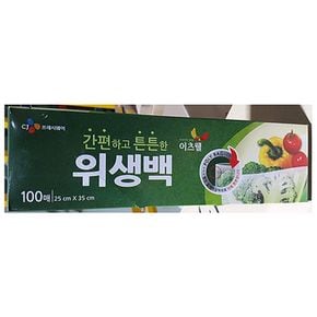 위생백 이츠웰 25x35cm 중 100매 X10개 일회용 속지