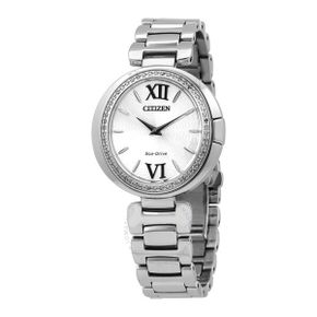 5235573 Citizen Capella Diamond Silver Dial Ladies Watch