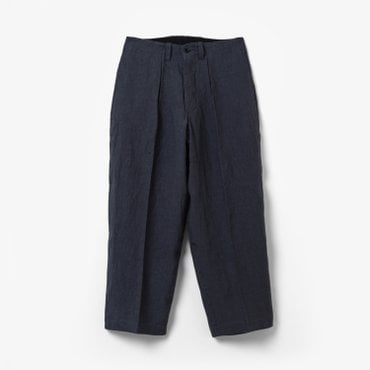 샌프란시스코마켓 HAVERSACK 하버색 LINEN WIDE PANTS NAVY HSE1M30000A72
