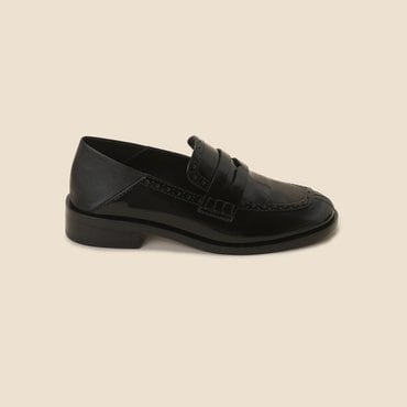 슈콤마보니 Leather mule loafer(black) DG1DA24507BLK