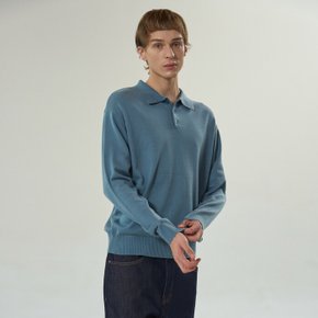 / [WTOP24010] Silk warm PK Knit / ver. man_bluejin