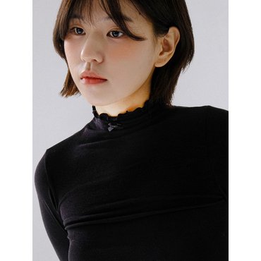 미도리버터 Ribbon Warmer T_Black