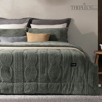  더플레오 단잠 니트극세사 베딩세트 (SS)