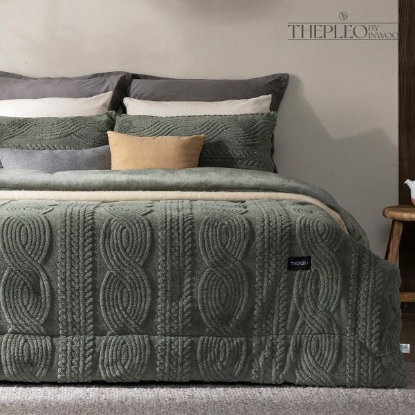 더플레오 단잠 니트극세사 베딩세트 (SS)