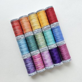 구터만 면복합사 Cotton12, 200m 세트(5색상)