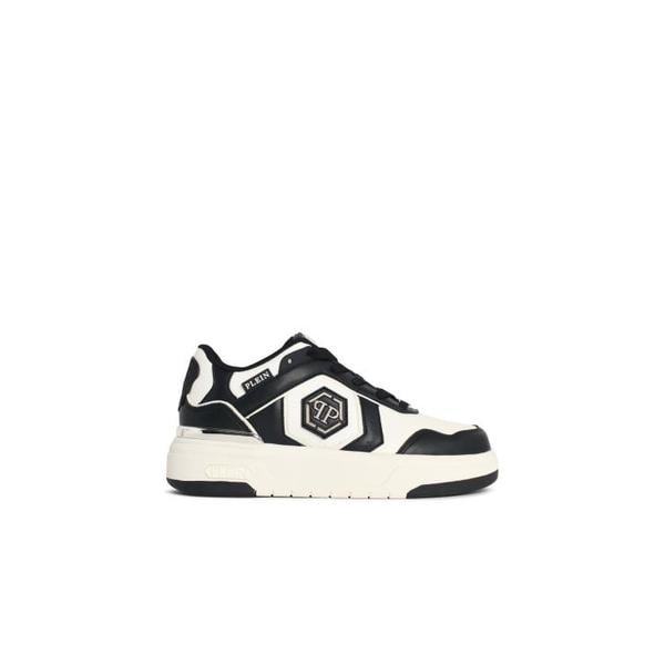확대된 대표 필립 플레인 스니커즈 SAFS USC 0925 PTE003N0102 White