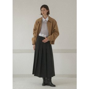 (SK-4955)KATE PLEATS LONG SKIRT