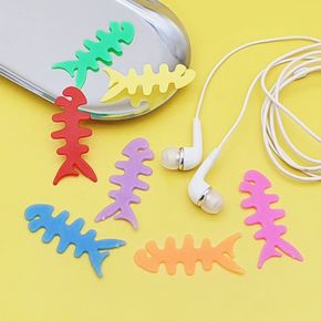 물고기 선 정리기 선정리 정리용품 선정리기 이어폰정