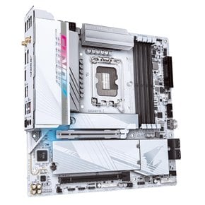 GIGABYTE B760M AORUS ELITE X AX inte 14세대 CPU 대응 LGA1700 Micro-ATX 마더보드 MB6292