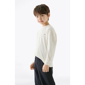 25년 S/S            T42F1KKO21CBT2             베이직 긴팔 티셔츠 (화이트,네이비)
