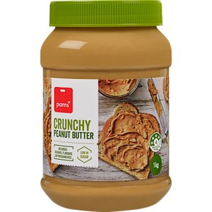  팜스 크런치 피넛 버터 땅콩잼 Pams Crunchy Peanut Butter 1kg 1개
