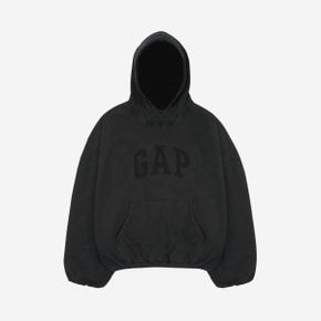 이지 갭 엔지니어드 바이 발렌시아가 도브 후드 워시드 블랙 Yeezy Gap Engineered By Balenciag