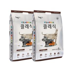 아트박스/대주사료 도그랑 [1+1] 클래식 5kg 2팩(10kg)