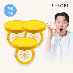 엘로엘 파데프리 선쿠션 본품15gx3개 (SPF50+ PA++++)_ELROEL