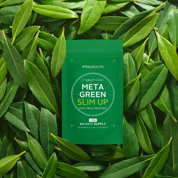 [3세대 리뉴얼]메타그린 슬림업 AD 60일분 리필  [체지방 감소, 식후혈당 상승억제, 바나바잎 추출물 함유]