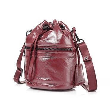 쌤소나이트레드 GLENARM 미니크로스백 GLOSSY WINE RED UK350004
