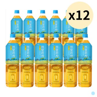  제주의봄 청보리차 음료 대용량 1.5L 12 X 12박스