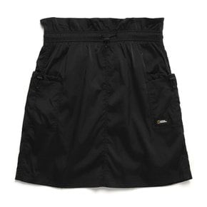 [여주점] N241WSK040 여성 팀버 숏기장 카고 스커트 카본블랙