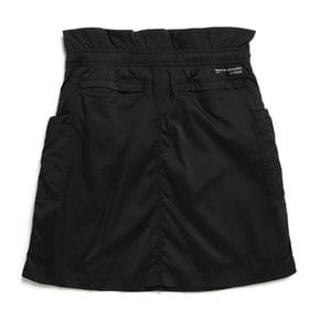 [여주점] N241WSK040 여성 팀버 숏기장 카고 스커트 카본블랙