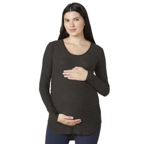 4528658 Beyond Yoga Lightweight Spacedye Maternity Classic Crew Pullover