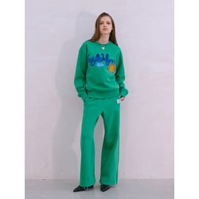 SUNNY STITCH SWEATSHIRT_GREEN