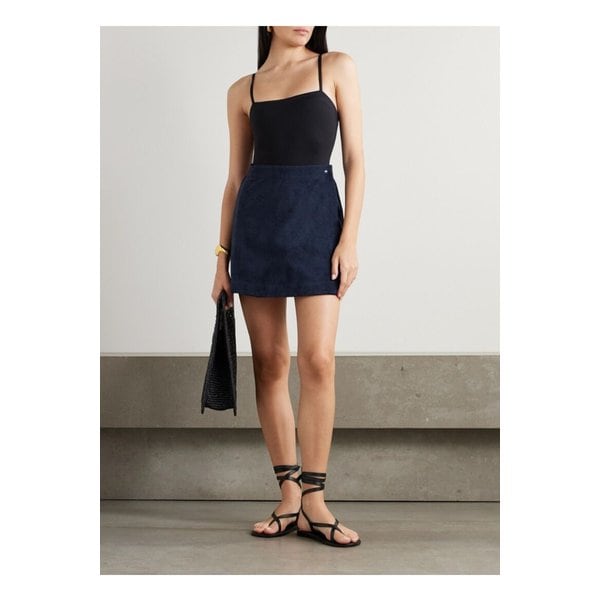 에레스 코튼 테리 스파 미니 랩 스커트 1647597360252960