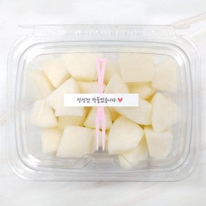 이온수로 세척한 패밀리 컵과일 안성꿀배 500g x 4팩