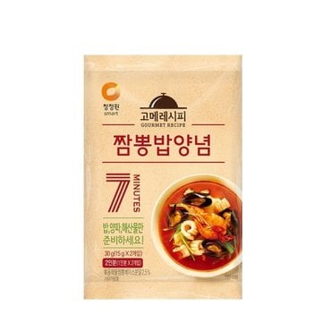  청정원 고메레시피 짬뽕밥양념 30g