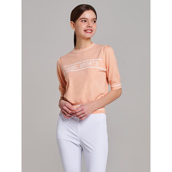 빅로고 반팔 니트 MK4MP300