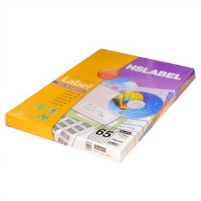 한솔라벨 HL4513 65칸 바코드용 A4라벨지 100매