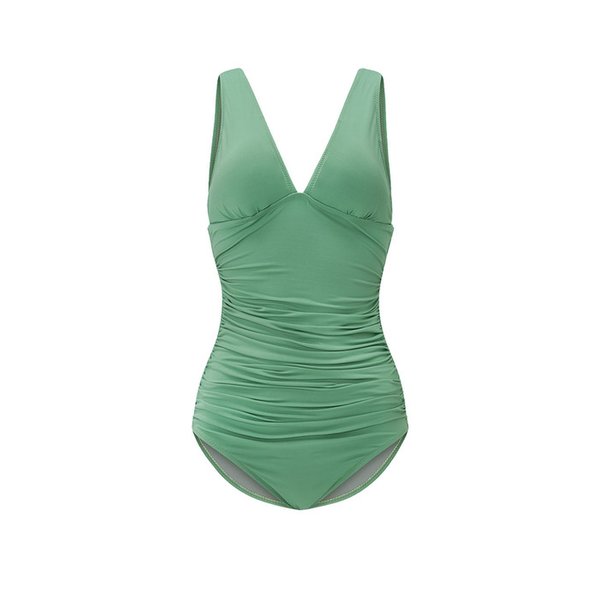 Velsen Lace-up Swimsuit_Noble sage (그린)