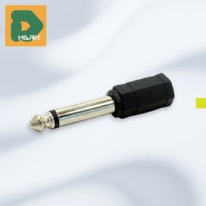 모노잭 소대모노잭 3.5커넥터 TS커넥터 변환젠더 AV 마이크 노래방 55잭 오디오 어댑터 연결 음질 호환