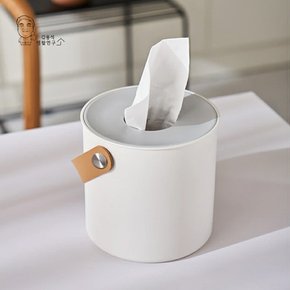 원형 휴지케이스 두루마리 롤 휴지 보관함 티슈 커버