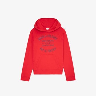 쟈딕앤볼테르 [여주점] 후드 티셔츠 Georgy Blason Sweatshirt ZE3FFCTTT007Z36